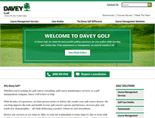 Tablet Screenshot of daveygolf.com